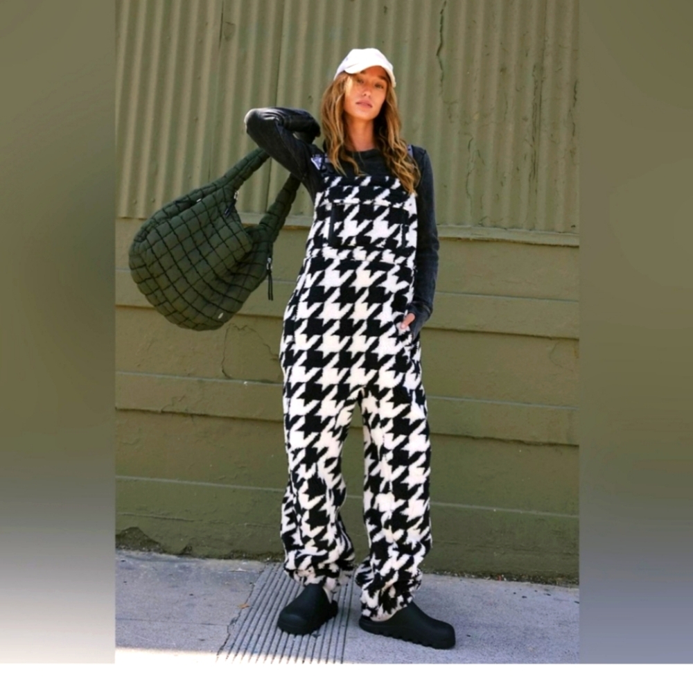 Freepeople Hit The Slopes Printed Salopette